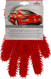 Image NIGRIN Performance Finger-Waschhandschuh, rot