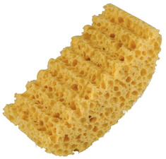 Image NIGRIN Universal-Autoschwamm halbrund, gelb