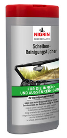 Image NIGRIN Scheiben-Reinigungstücher, Spenderbox