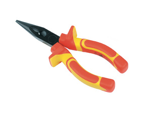 Image BRÜDER MANNESMANN Spitzzange, VDE gerpüft, Länge: 160 mm für Arbeiten unter Spa