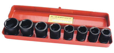 Image BRÜDER MANNESMANN Kraftstecknuss-Satz 3/4", 8-teilig für Schlagschrauber, Antri