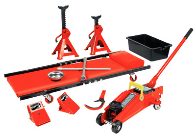 Image BRÜDER MANNESMANN 10tlg. Auto-Werkstatt-Set