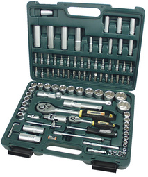 Image BRÜDER MANNESMANN Steckschlüsselsatz metrisch 1/4" (6.3 mm), 1/2" (12.5 mm) 94t