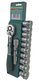 Image BRÜDER MANNESMANN Steckschlüsselsatz metrisch 1/2" (12.5 mm) M29111 (M29111)