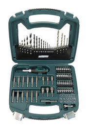 Image BRÜDER MANNESMANN Bohrer- und Bit-Sortiment 75teilig M54375 (M54375)