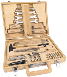 Image BRÜDER MANNESMANN ECOLINE Werkzeug-Satz, 75-teiliger Koffer