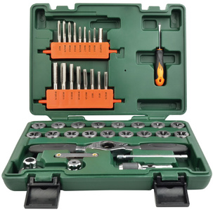 Image BRÜDER MANNESMANN Gewindeschneide-Satz, 40-teiliger Koffer