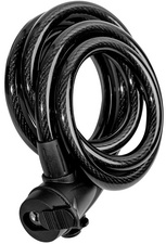 Image BRÜDER MANNESMANN Kabel-Fahrradschloss, Länge: 1,8 m