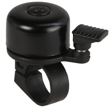 Image FISCHER Fahrradlenker-Klingel, schwarz / silber