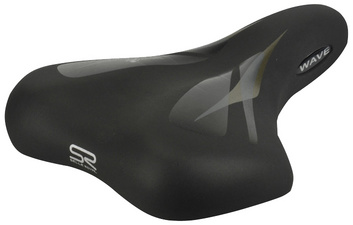 Image SELLE ROYAL Trekking-Gel-Fahrradsattel, schwarz