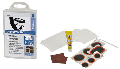 Image FISCHER Fahrrad-Flickbox Universal, 16-teilig