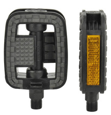 Image FISCHER Fahrrad-Pedale, für Tourenräder, schwarz