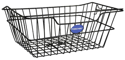 Image FISCHER Fahrrad-Gepäckträgerkorb, schwarz