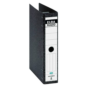 Image HAMELIN ELBA Hängeordner rado, Rückenbreite: 75 mm, DIN A4, schwarz aus Hartpap