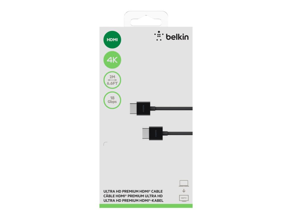 Image BELKIN ULTRA HDMI CABEL SUPPORTS