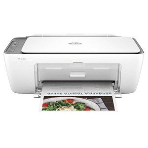 Image HP DeskJet 2820e All-in-one 3 in 1 Tintenstrahl-Multifunktionsdrucker weiß