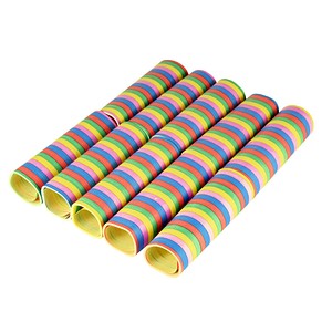 Image PAPSTAR Luftschlangen Stripes bunt 10 St.