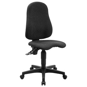 Image Topstar Bürostuhl Ortho Point, PO90G22 Stoff anthrazit, Gestell schwarz