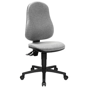 Image Topstar Bürostuhl Point 60, 8160G23 Stoff grau, Gestell schwarz
