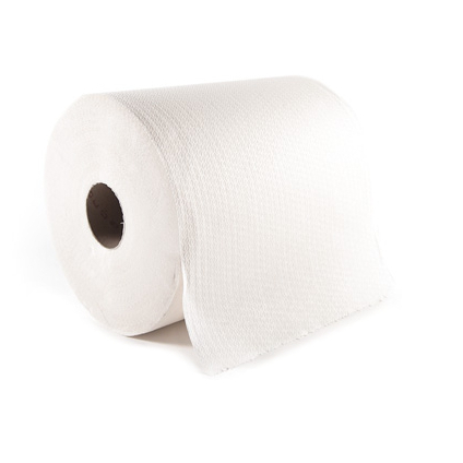 Image Papierhandtücher Putztuchrolle Außenabrollung 1-lagig, "wipe away Airlaid", Zellulose weiß, | 500 Blatt passend für Artikel ||72213||