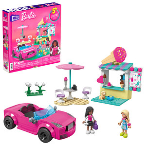 Image Barbie Barbie Cabrio & Eisstand MEGA Puppenzubehör-Set