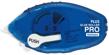 Image PLUS JAPAN Kleberoller PRO TG-1221, 8,4 mm x 20 m, blau