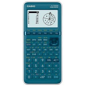 Image CASIO FX-7400GIII Grafikrechner blau/grün