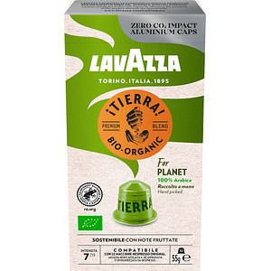 Image LAVAZZA Tierra for Planet Bio-Kaffeekapseln Arabicabohnen 55,0 g