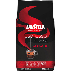 Image LAVAZZA Italiano Aromatico Espressobohnen Arabica- und Robustabohnen 1,0 kg