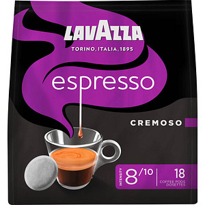 Image LAVAZZA Espresso Cremoso Kaffeepads Arabica- und Robustabohnen 125,0 g