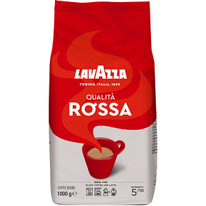 Image LAVAZZA Qualita Rossa Kaffeebohnen Arabica- und Robustabohnen 1,0 kg