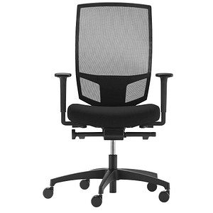 Image Dauphin Bürostuhl @Just evo mesh, AJ 5776_SLP Stoff schwarz