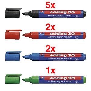 Image EDDING 30 10ER SET FARBS. (4-30 999)
