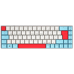 Image CHERRY MX-LP 2.1 COMPACT Gaming-Tastatur kabellos weiß