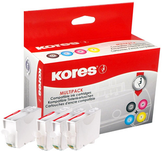 Image KORES Multi-Pack Tinte für Canon Pixma iP4820/iP4850 Inhalt: 1 x PGI-525BK schw