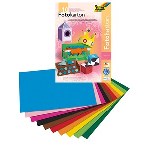 Image folia Fotokartonmappe, 220 x 320 mm, farbig sortiert