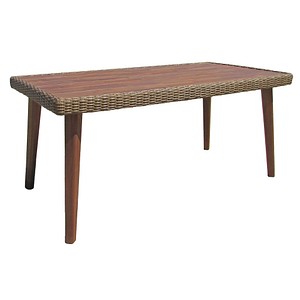 Image Garden Pleasure Gartentisch Carson braun rechteckig 160,0 x 90,0 x 75,0 cm