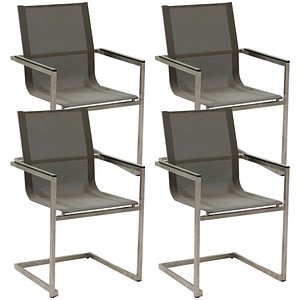 Image 4 Garden Pleasure Gartenstühle Sienna grau