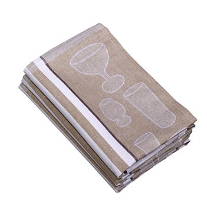 Image 3 Dyckhoff Geschirrtücher sand 50,0 x 70,0 cm