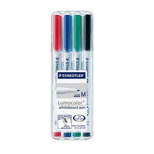 Image STAEDTLER Whiteboardstift Lumocolor 4er Etui (301WP4)