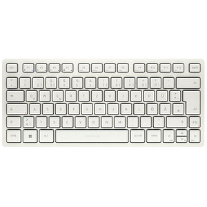 Image CHERRY KW 7100 MINI BT Tastatur kabellos milchweiß