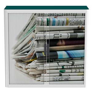 Image PAPERFLOW Rollladenschrank  Zeitungen1 Fachboden 110,0 x 41,5 x 104,0 cm