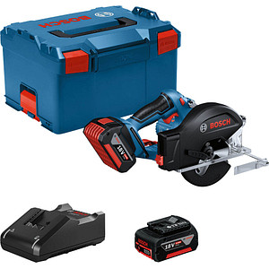 Image BOSCH Professional GKM 18V-50 Akku-Handkreissäge-Set 18,0 V, mit 2 Akkus