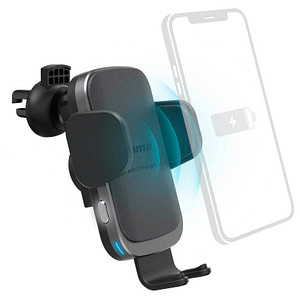 Image hama FC10 Motion Induktives Kfz-Ladegerät schwarz 1,0 m, 10 Watt