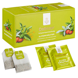 Image Dallmayr Alpenkräuter Tee 25  Portionen