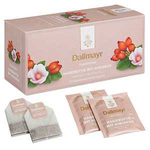 Image Dallmayr Hagebutte Hibiskus Tee 25 Portionen