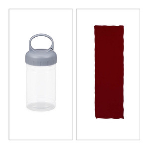 Image 2 relaxdays Kühltücher 10027811_47 rot