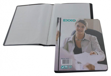 Image Präsentationsbuch A5 mit 20 Hüllen schwarz