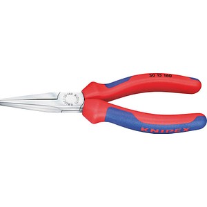 Image KNIPEX Flachzange VDE Langbeck 30 15 190 verchromt 19,0 cm