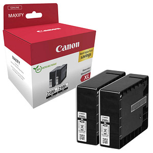 Image Canon PGI-2500 XL BK TWIN  schwarz Druckerpatronen, 2er-Set